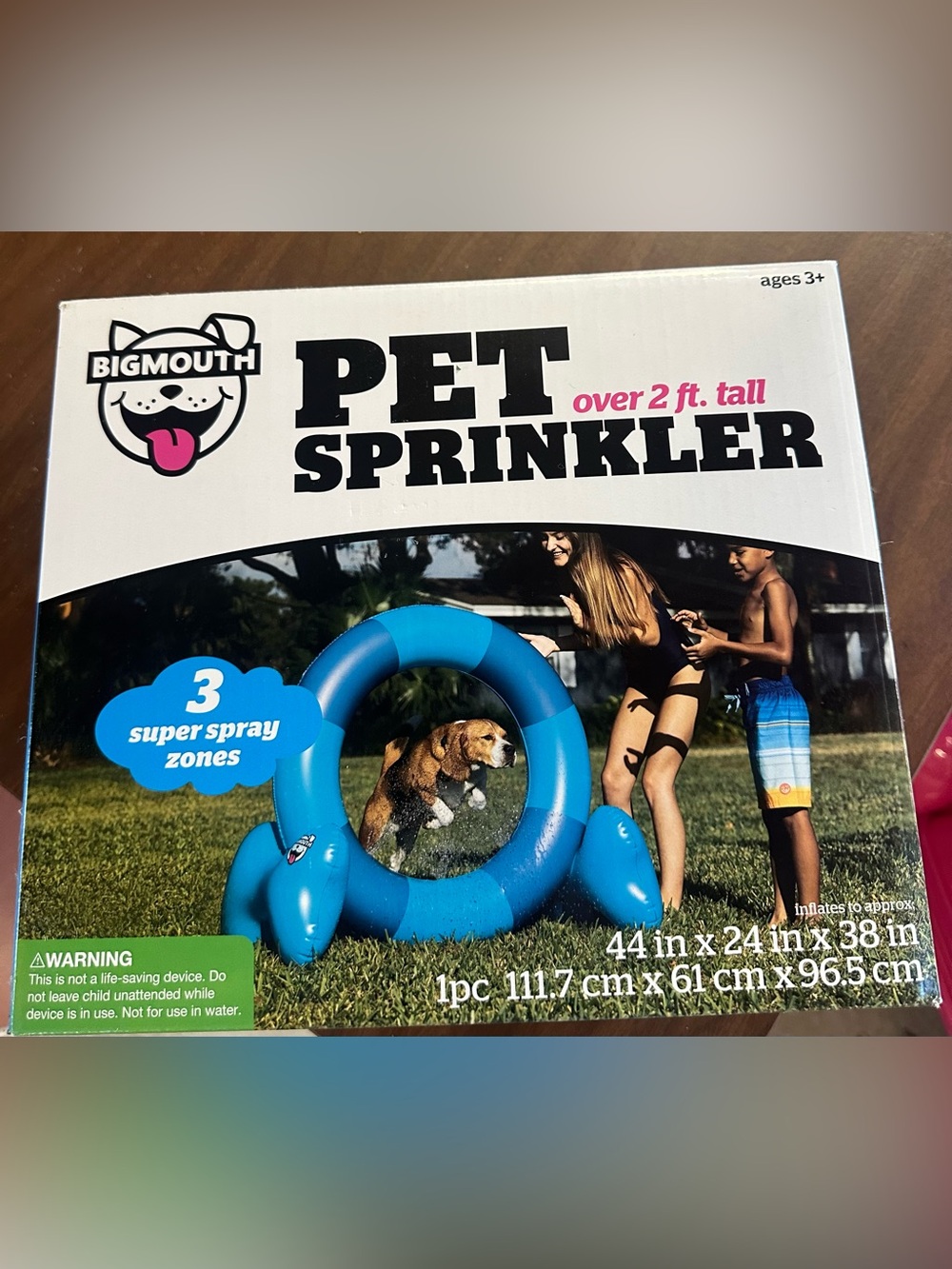 Big Mouth Pet Sprinkler